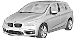 BMW F45 C1321 Fault Code